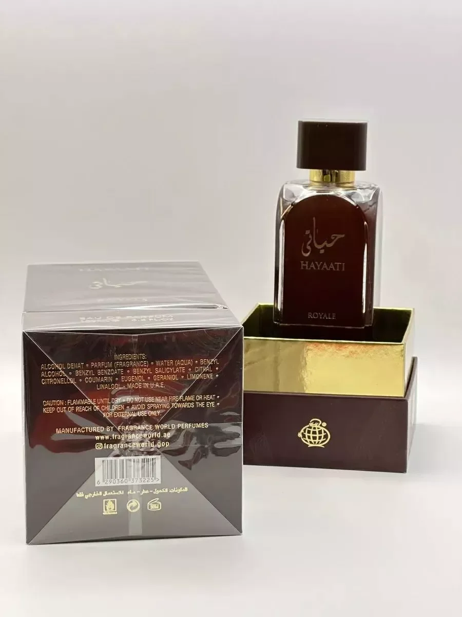 Духи арабские унисекс HAYAATI ROYALE - миниатюра 9