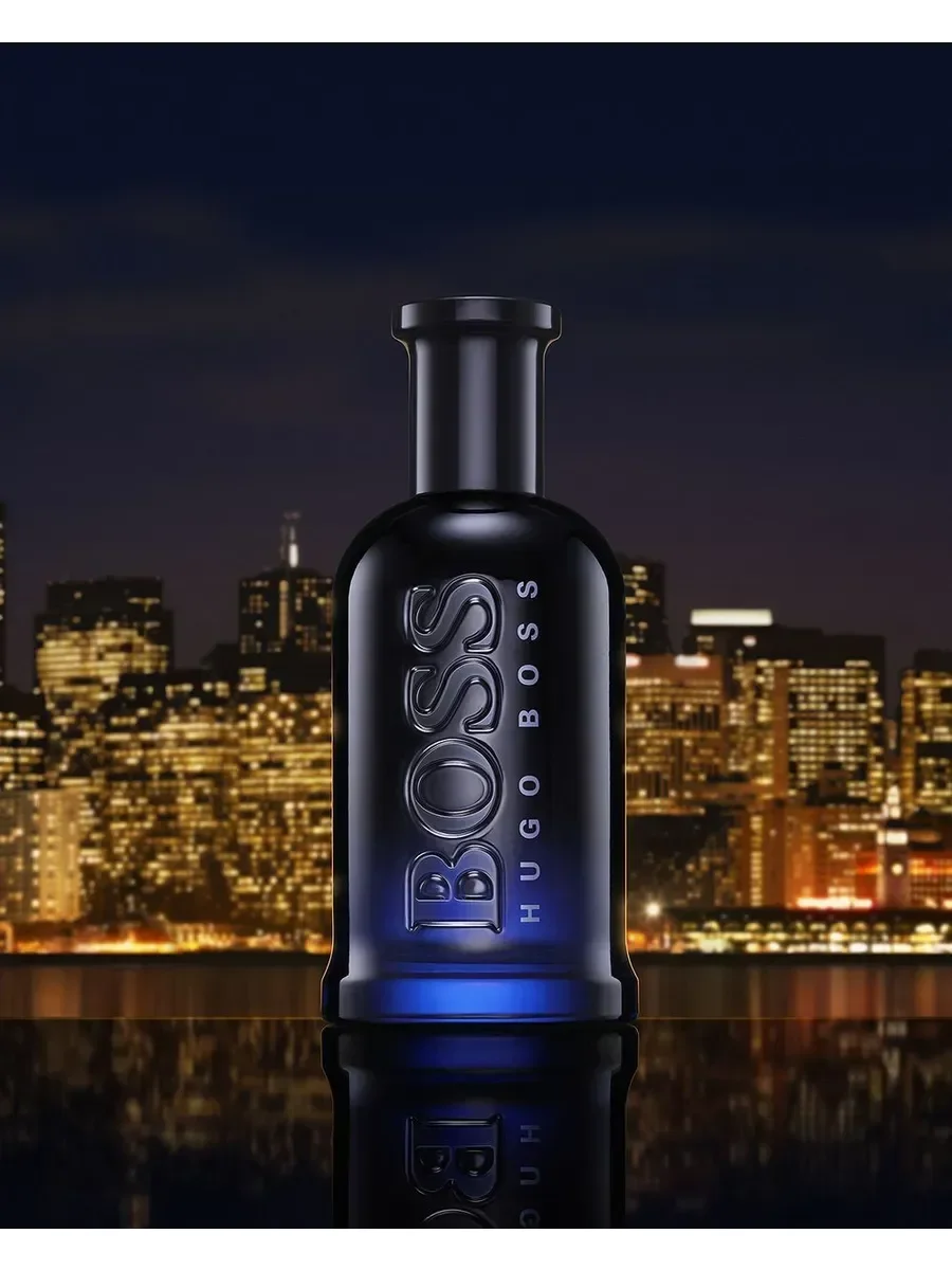 Хьюго Босс Bottled Night edt for men 100 ml - миниатюра 3