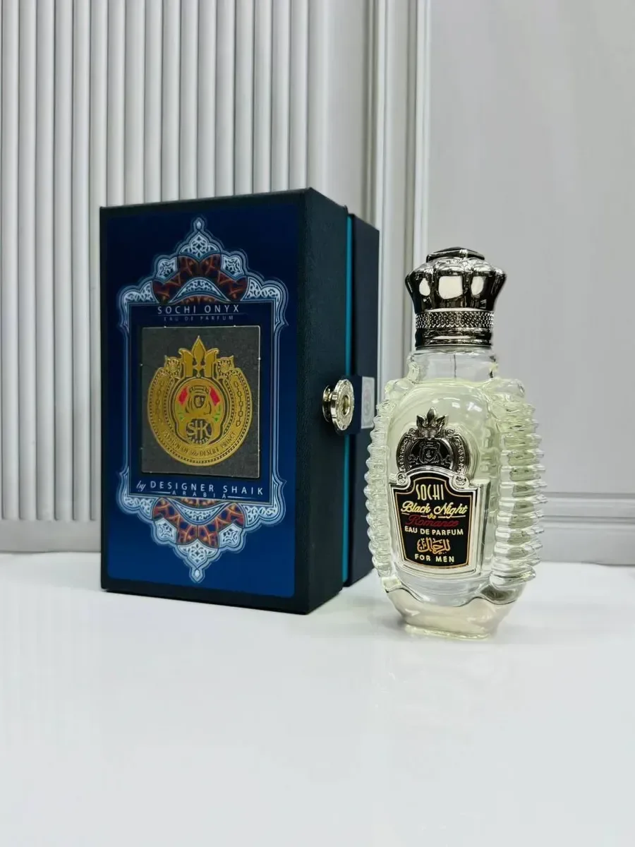 Духи Шейх Сочи Оникс Black Night for Men 80 мл - миниатюра 5