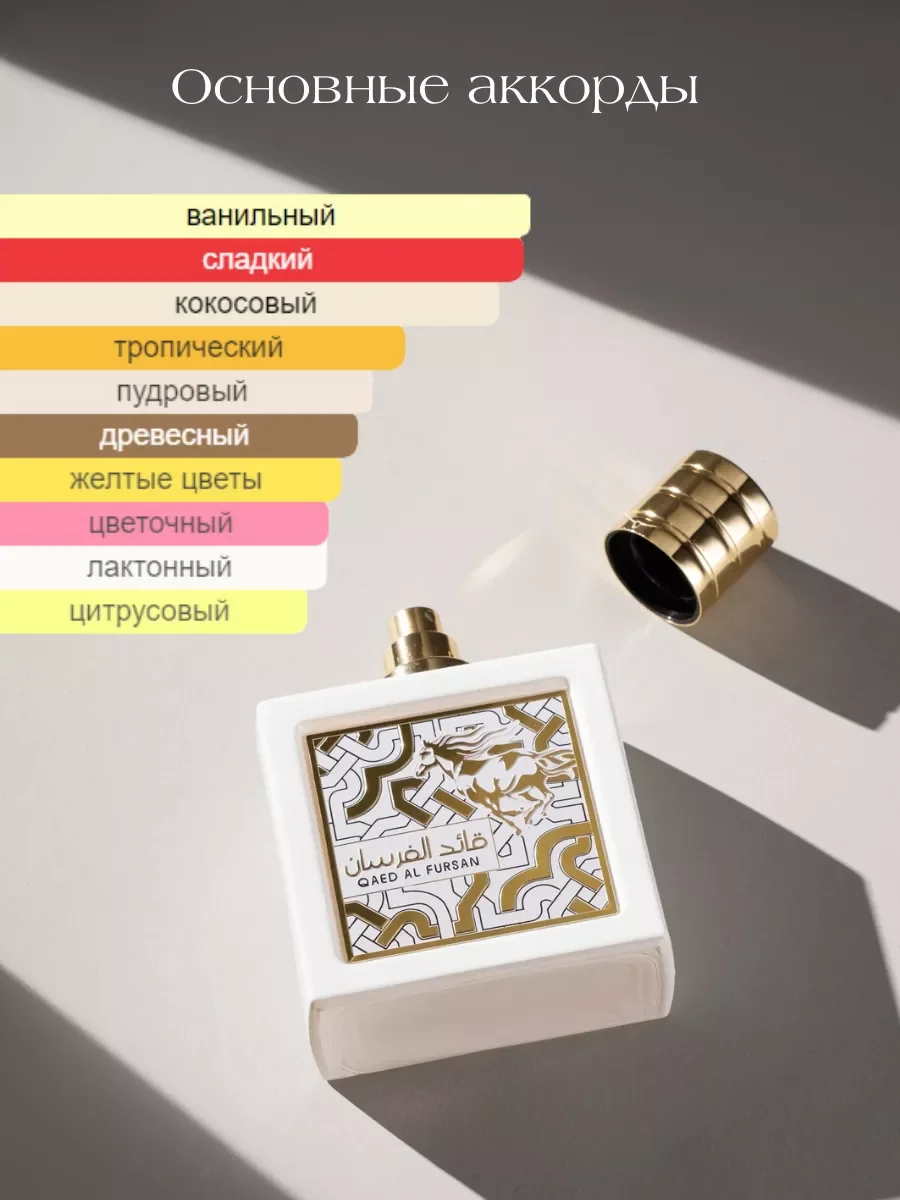 Духи женские арабские Qaed Al Fursan Unlimited 90 мл - миниатюра 4