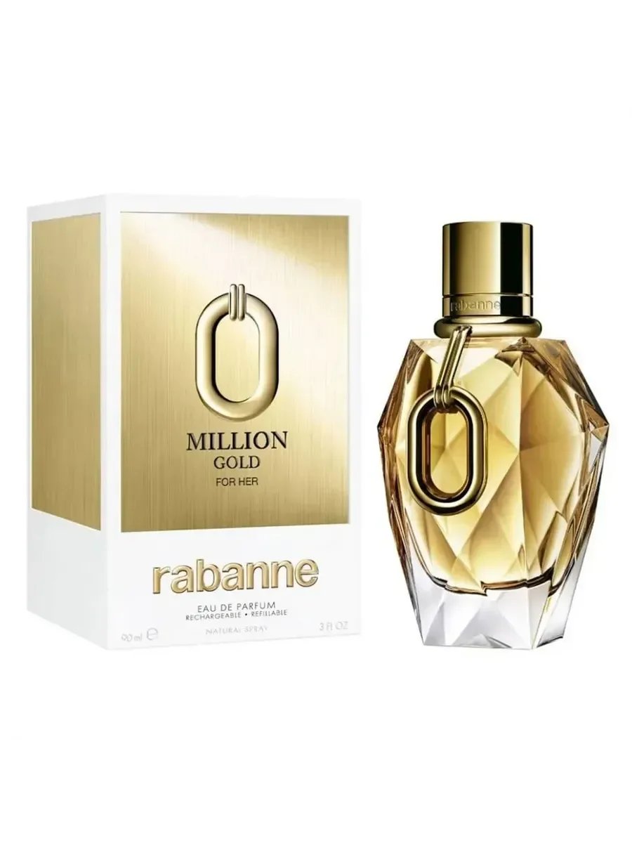 Milliоn Gold edp For Her 90 ml - миниатюра 2