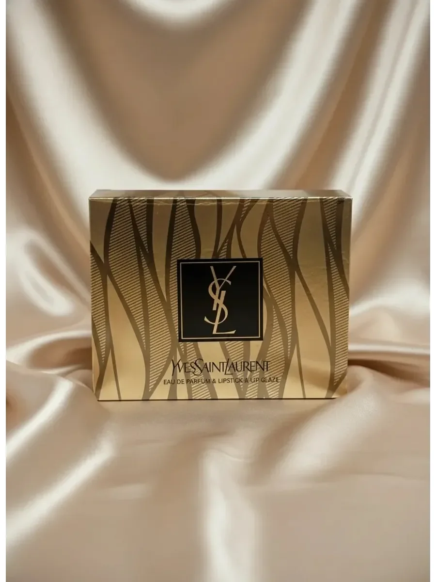 Подарочный набор YSL Parfum & Lipstic & Lip Glaze - миниатюра 7