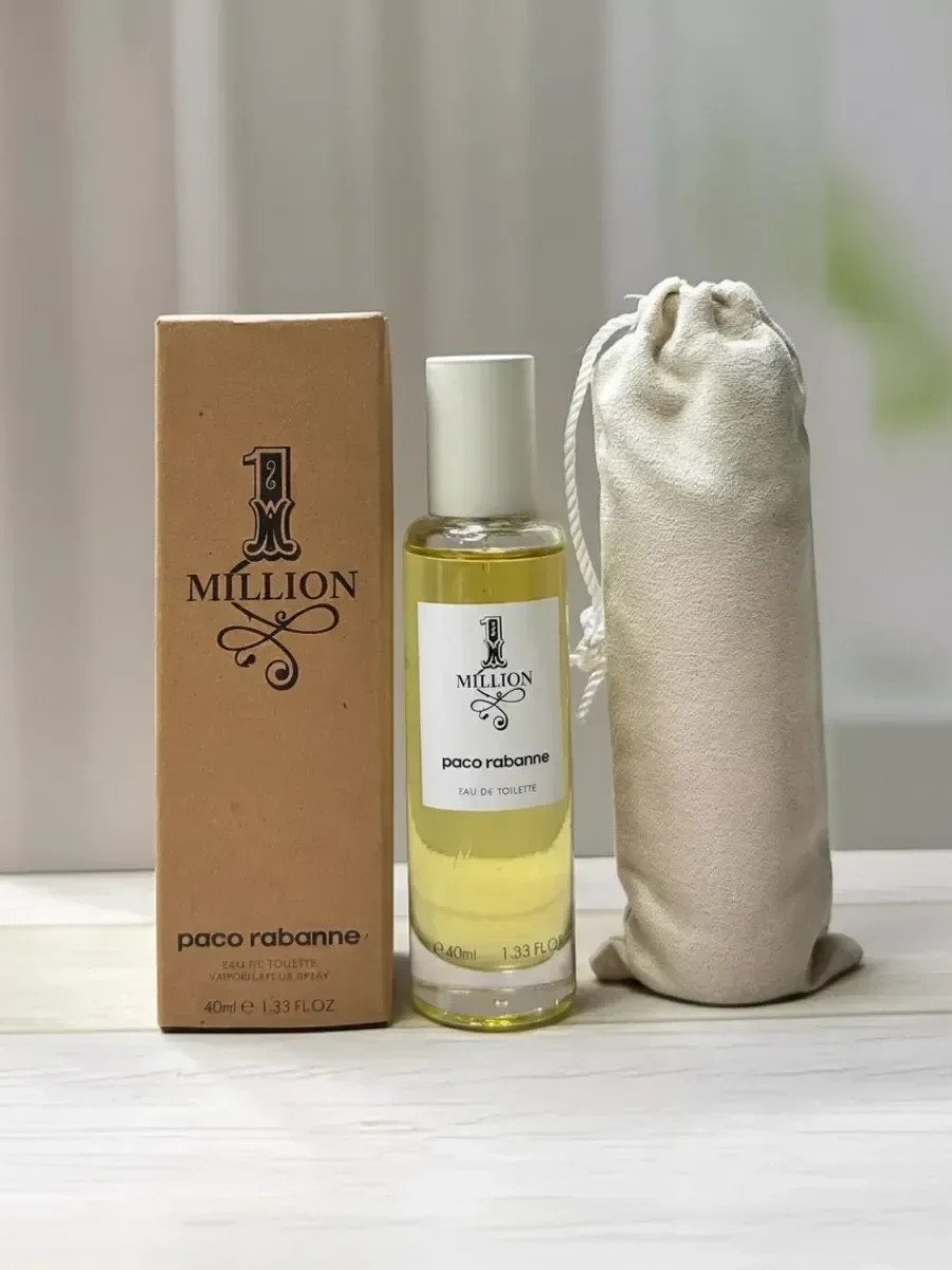 Мини парфюм Пако Рабан 1 Million Parfum for men 40 мл - миниатюра 3