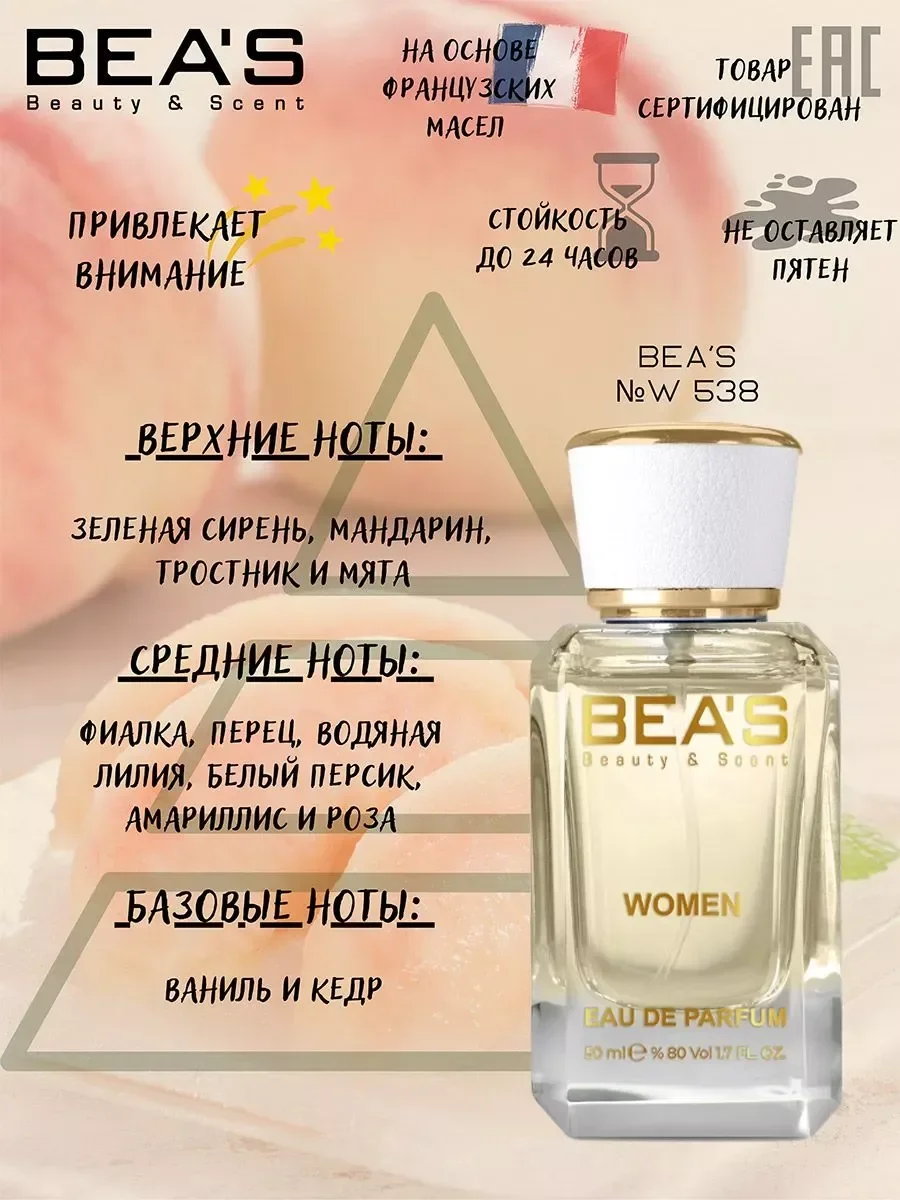 Духи L'Eau Pour Femme аромат W 538 50 мл - миниатюра 2