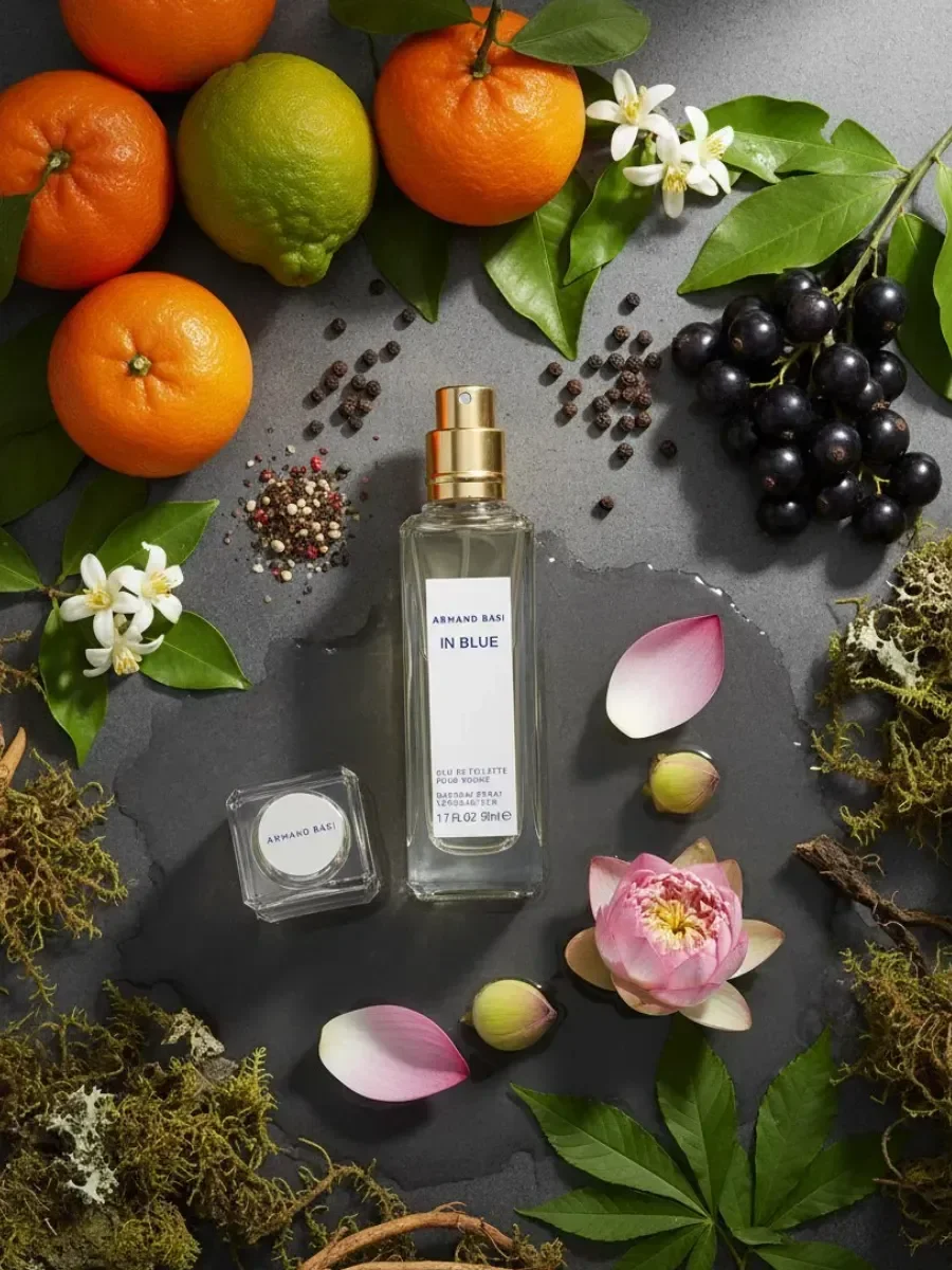 Мужские духи Арманд Баси In Blue for men 50 ml - миниатюра 3
