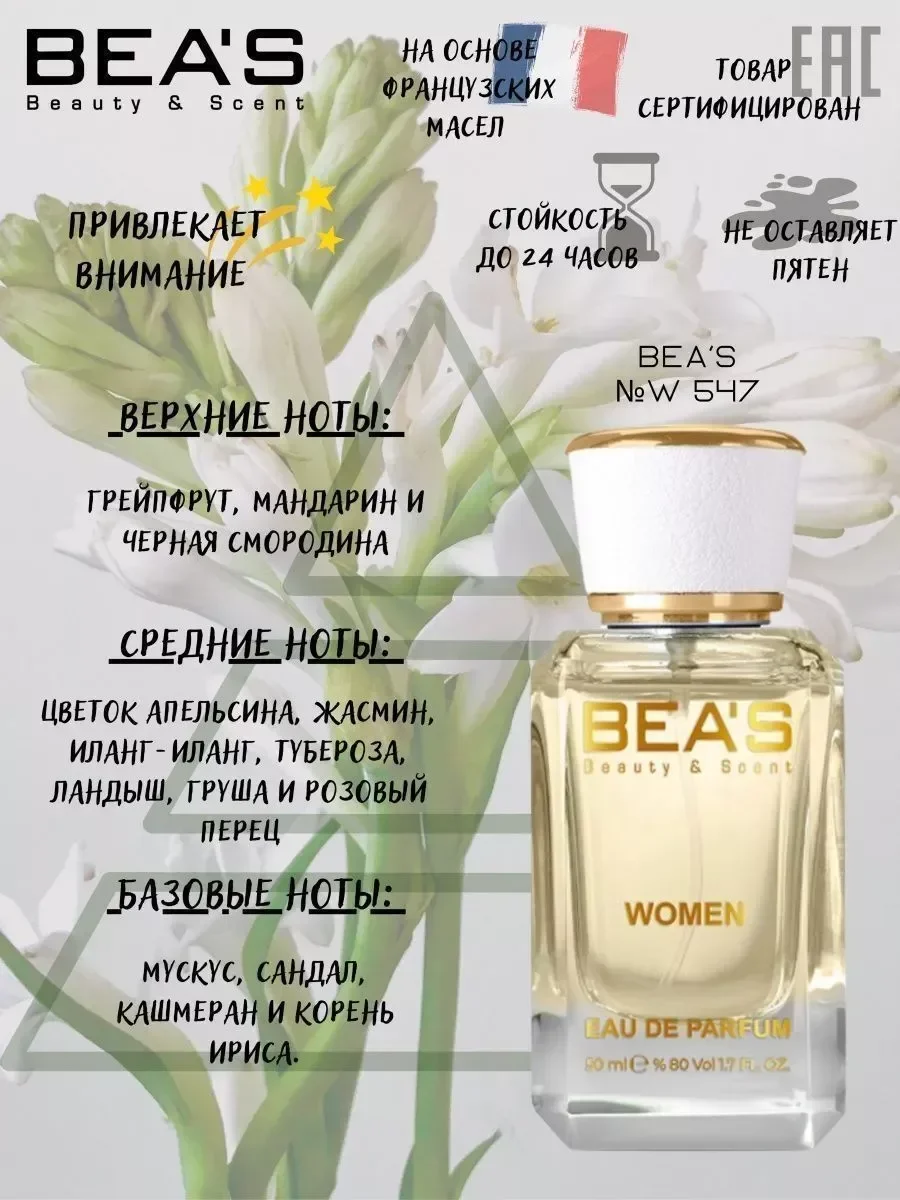 Духи Gabrielle W 547 50 мл - миниатюра 2