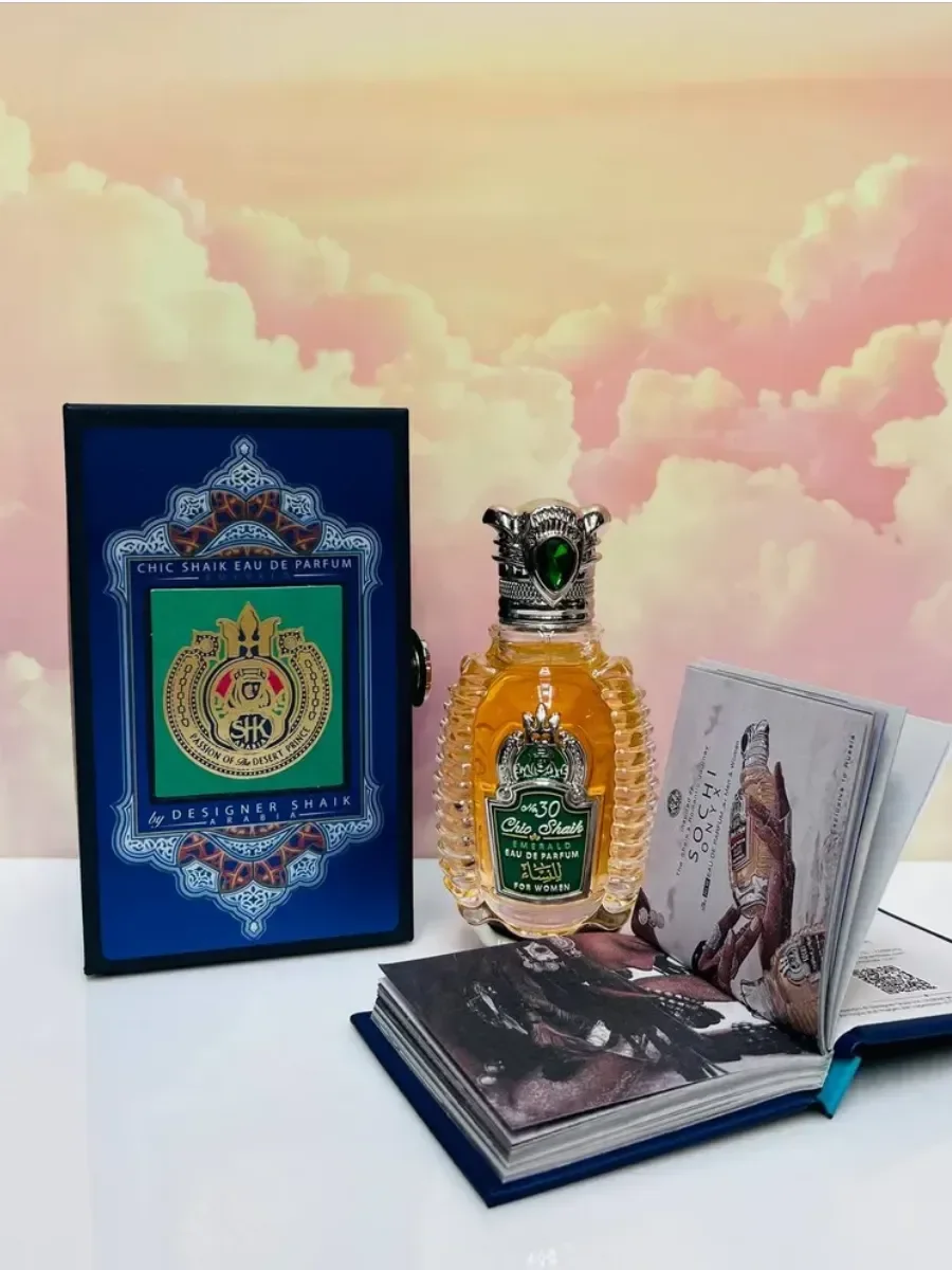 Духи Дезигнер Шейх Шик Blue Edition No30 For Women 80 мл - миниатюра 7