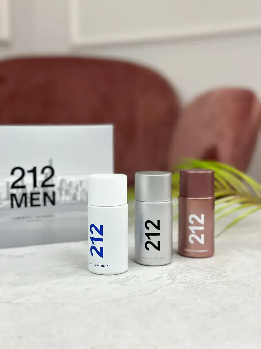 Подарочный набор Каролина Херрера 212 for men 3x30 ml - миниатюра 5