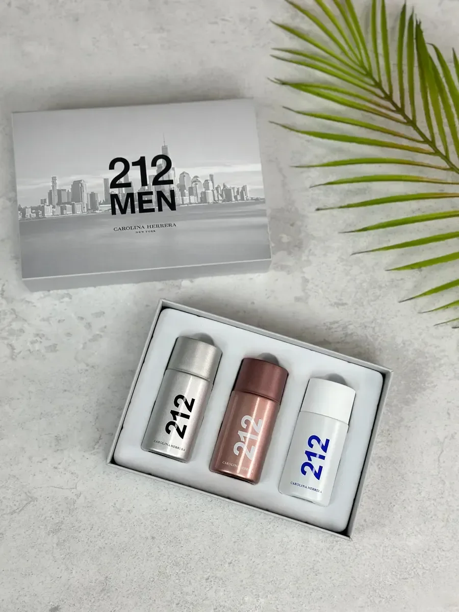 Подарочный набор Каролина Херрера 212 for men 3x30 ml - миниатюра 6
