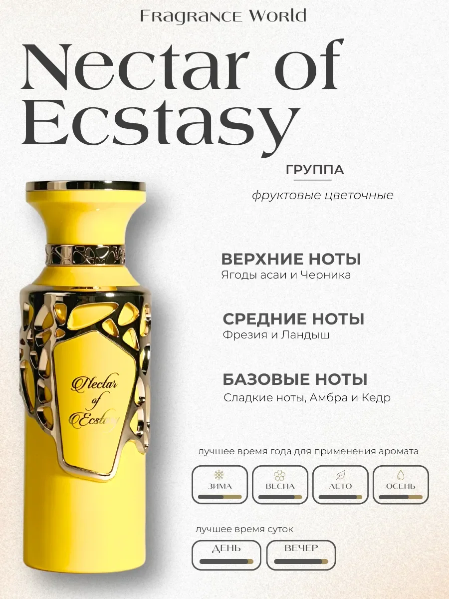 Духи женские арабские Nectar Of Ecstasy - миниатюра 2