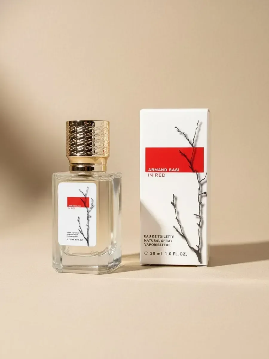 Женские духи Арманд Баси In Red for women edt 30 ml - миниатюра 4