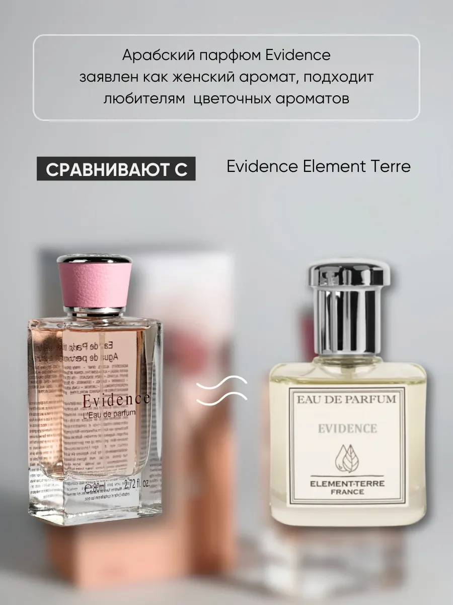 Духи женские арабские Evidence - миниатюра 3