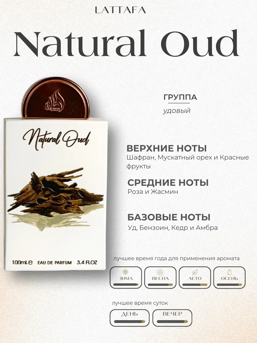 Духи арабские Natural Oud - миниатюра 2