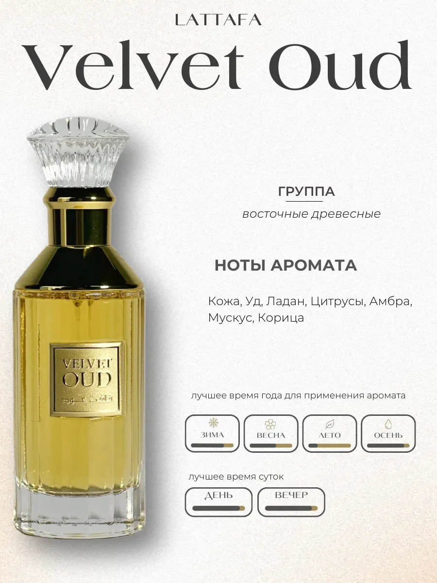 Духи арабские Velvet Oud - миниатюра 2