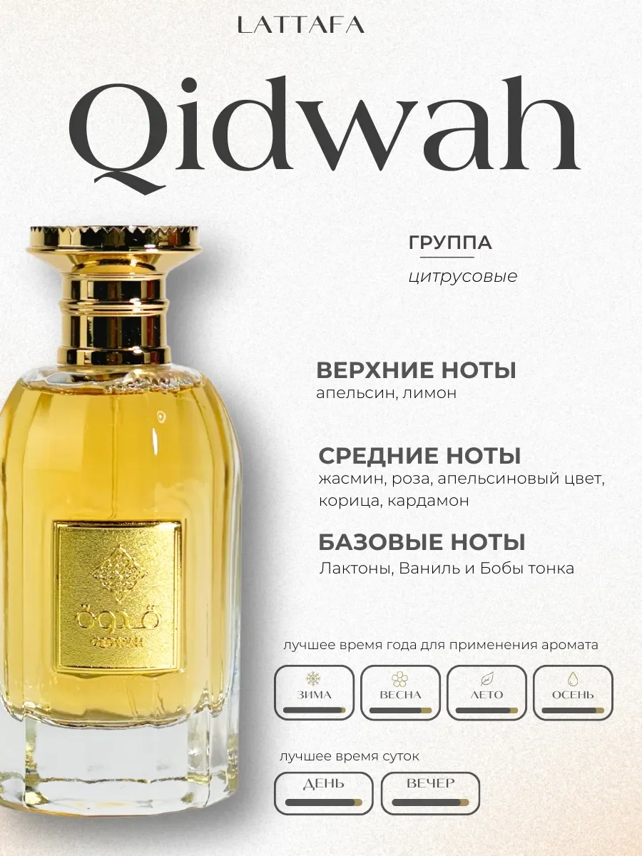 Духи арабские Qidwah 85 мл - миниатюра 2