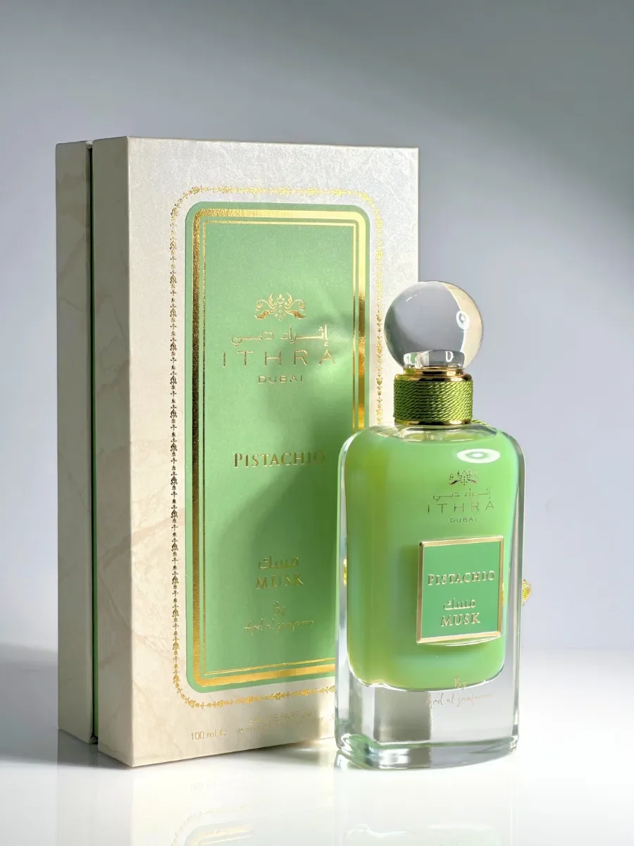 Духи женские арабские ITHRA DUBAI Pistachio Musk 100 мл - миниатюра 5