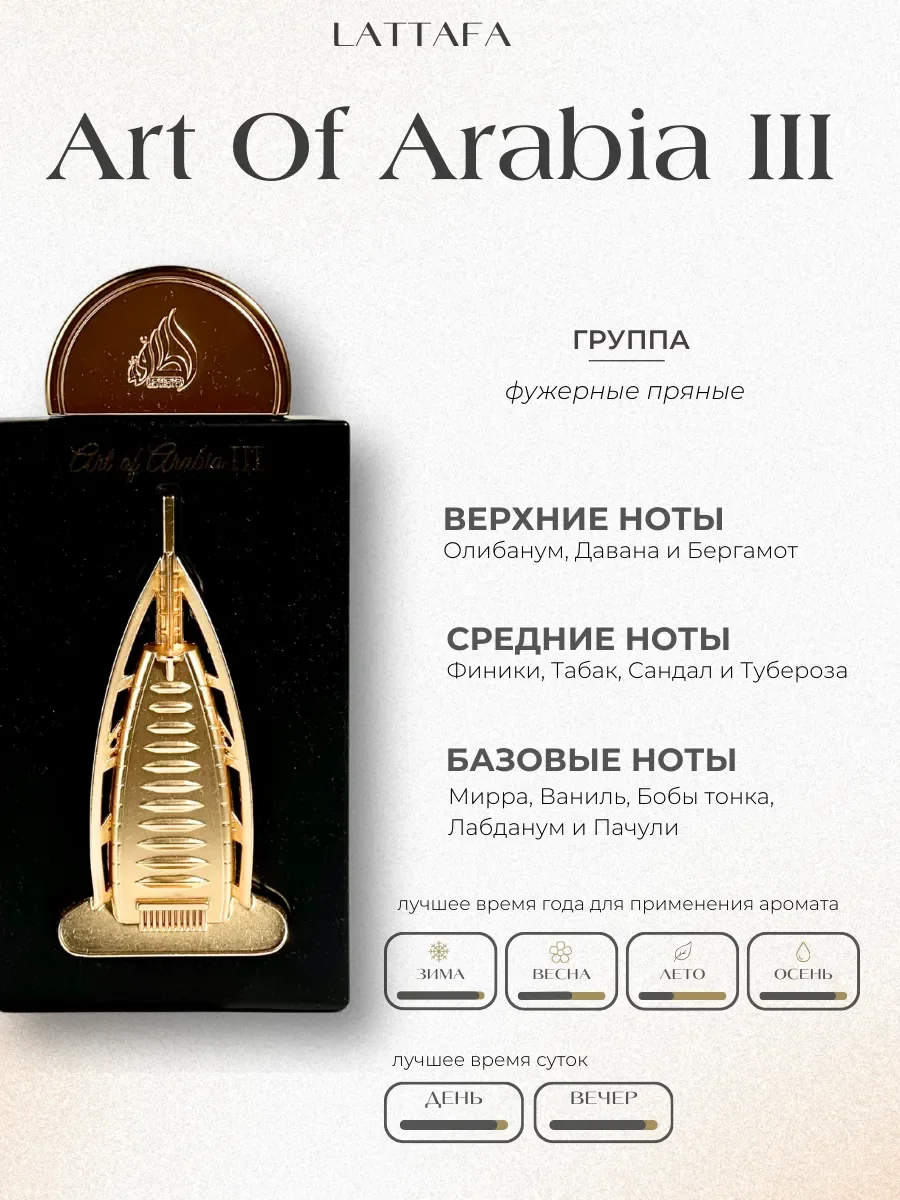 Духи арабские Art Of Arabia III - миниатюра 2