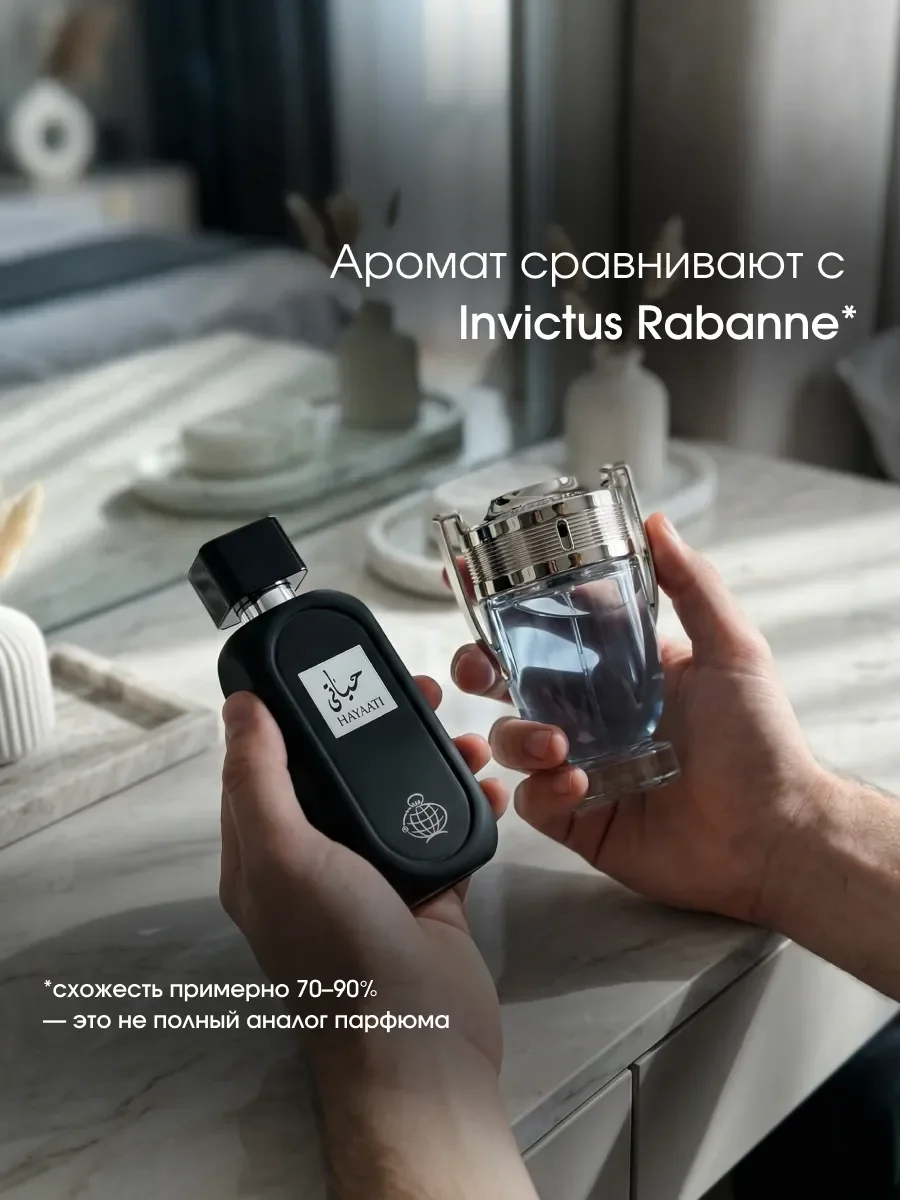 Духи мужские арабские HAYAATI 100 мл - миниатюра 5