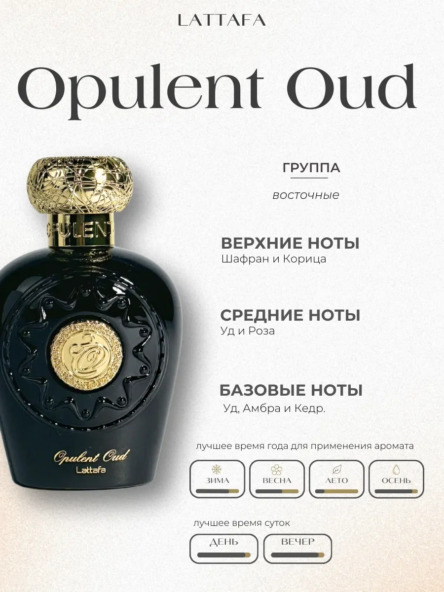 Духи арабские Opulent Oud - миниатюра 2