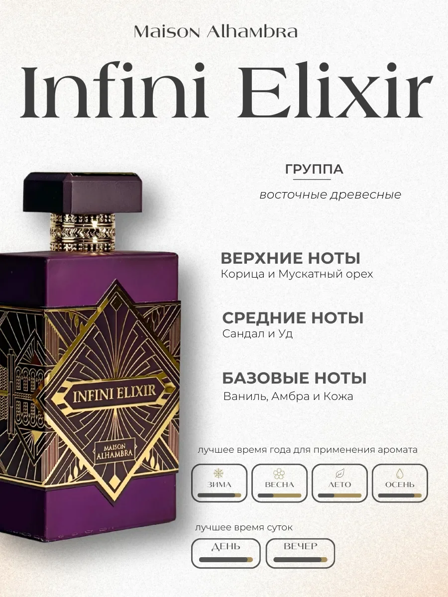 Духи арабские Infini Elixir - миниатюра 2