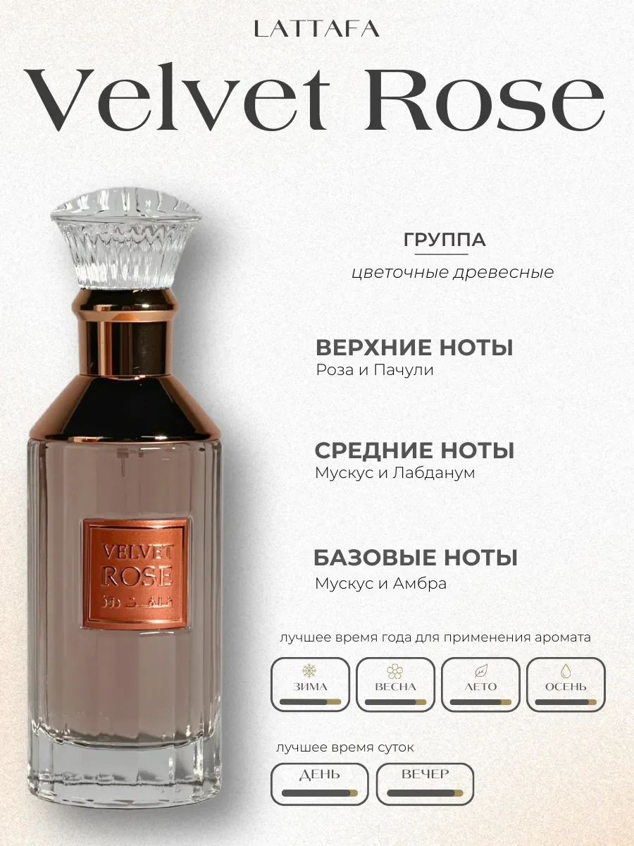 Духи женские арабские Velvet Rose - миниатюра 2
