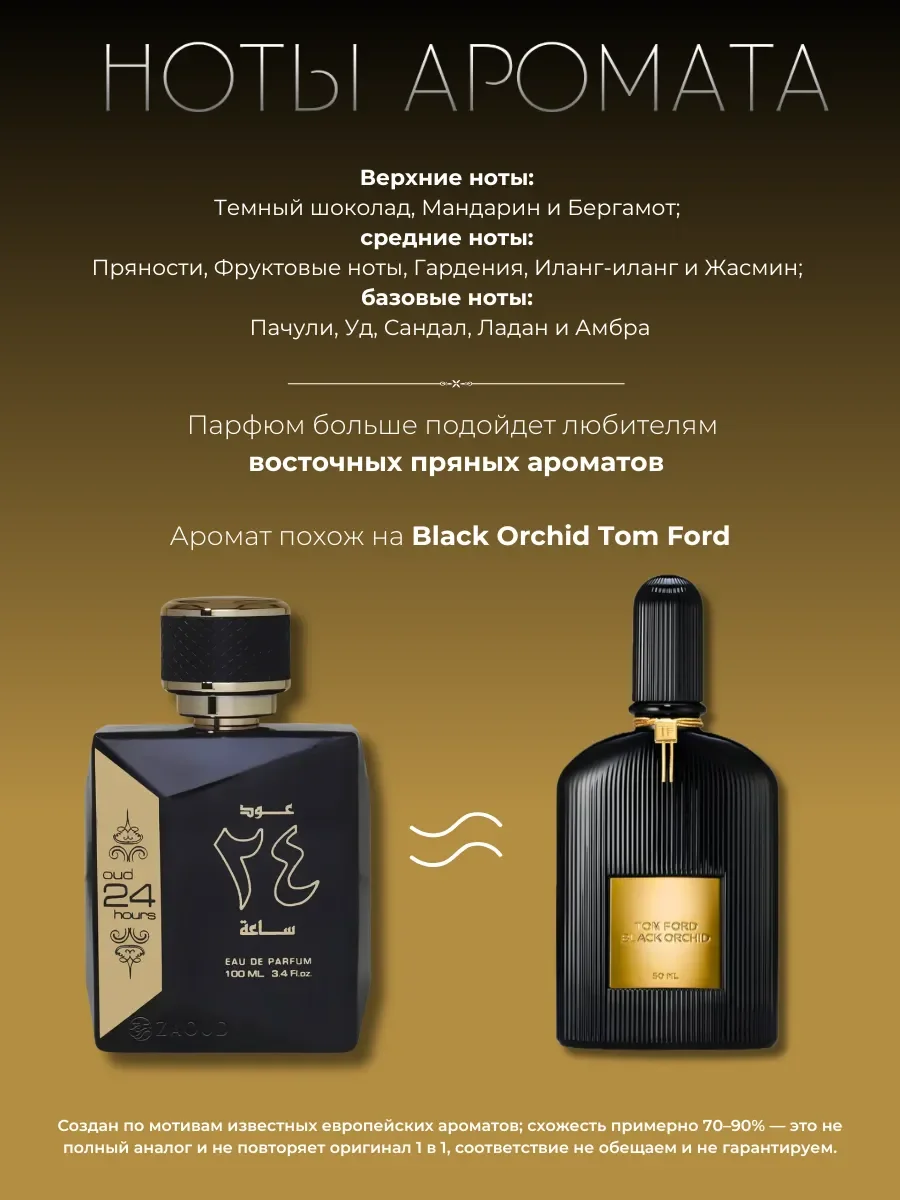 Духи OUD 24 HOURS - миниатюра 2