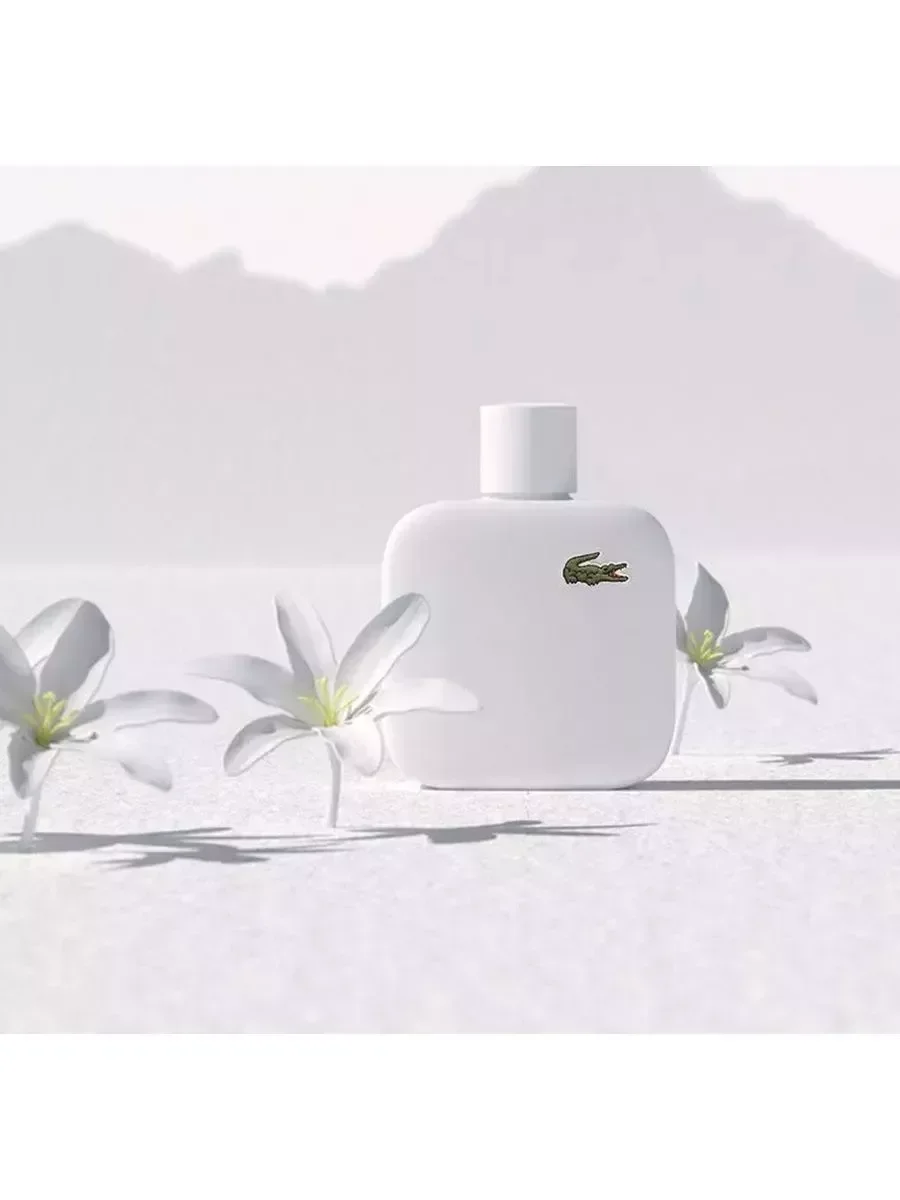 Белая Лакост бланк L.12.12. Blanc- Pure 100мл - миниатюра 2