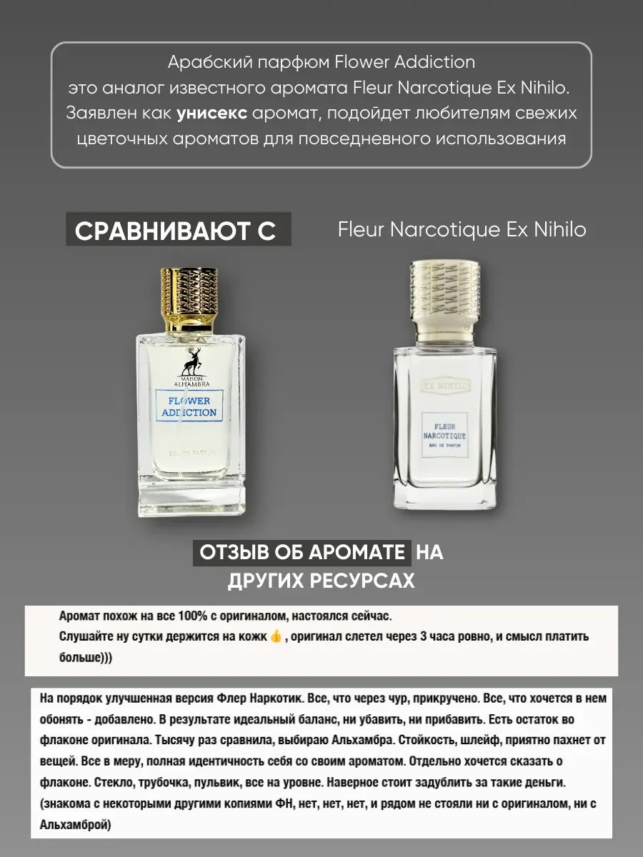 Духи арабские Flower Addiction - миниатюра 3