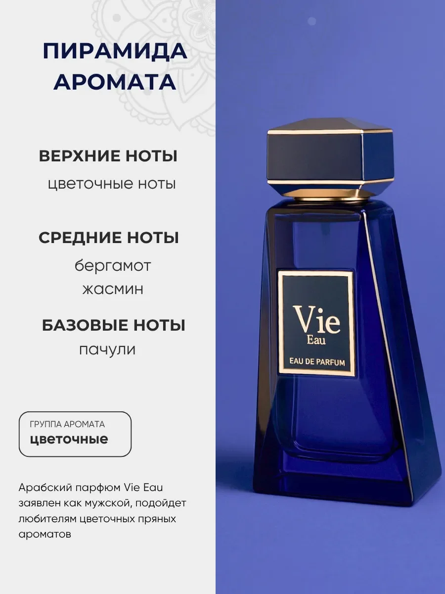 Духи мужские арабские Vie Eau по мотивам Bvlgari - миниатюра 2