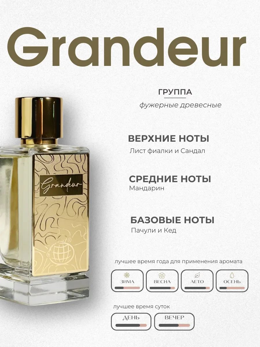 Духи арабские Grandeur по мотивам Ganymede - миниатюра 3