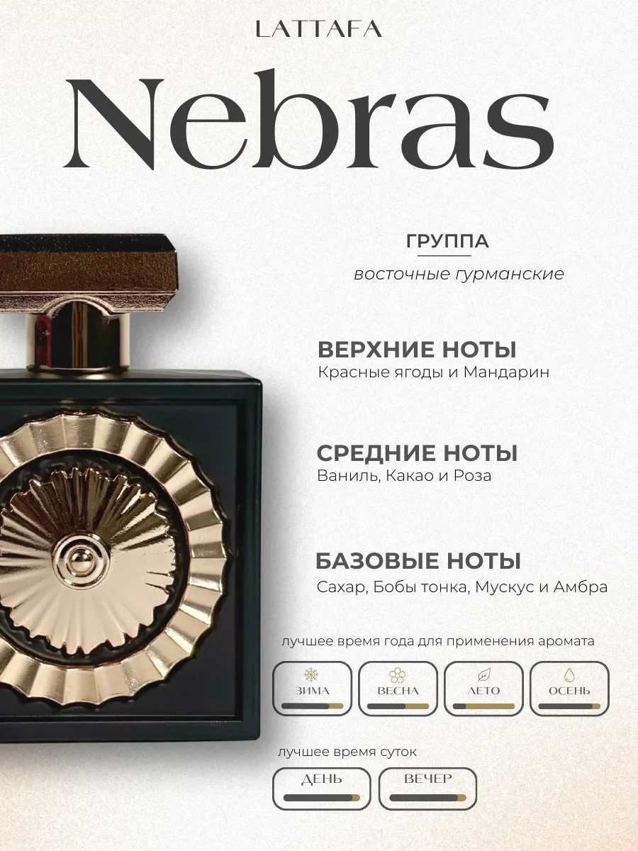 Духи арабские Nebras 100 мл - миниатюра 2