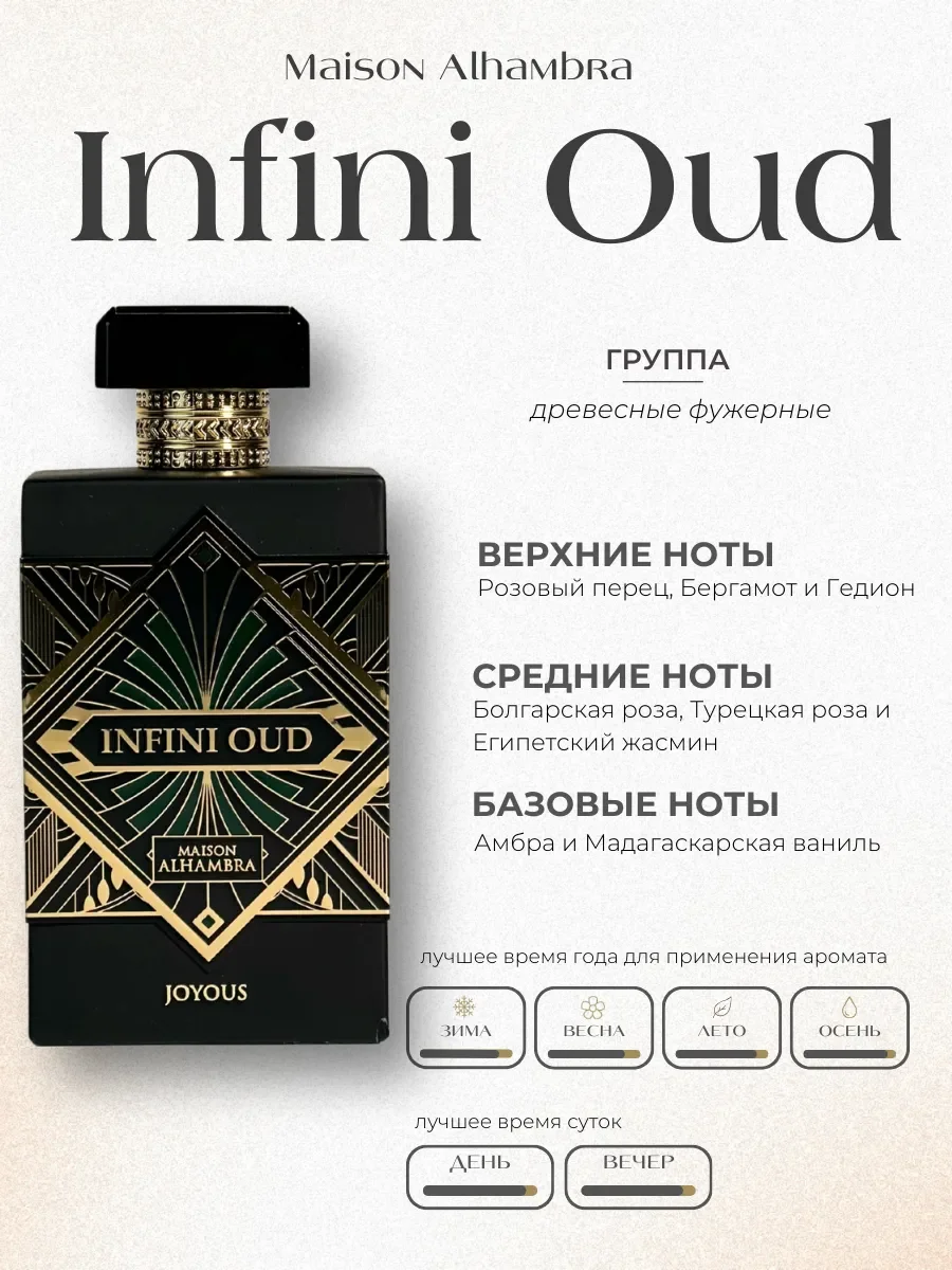 Духи арабские Infini Oud - миниатюра 2