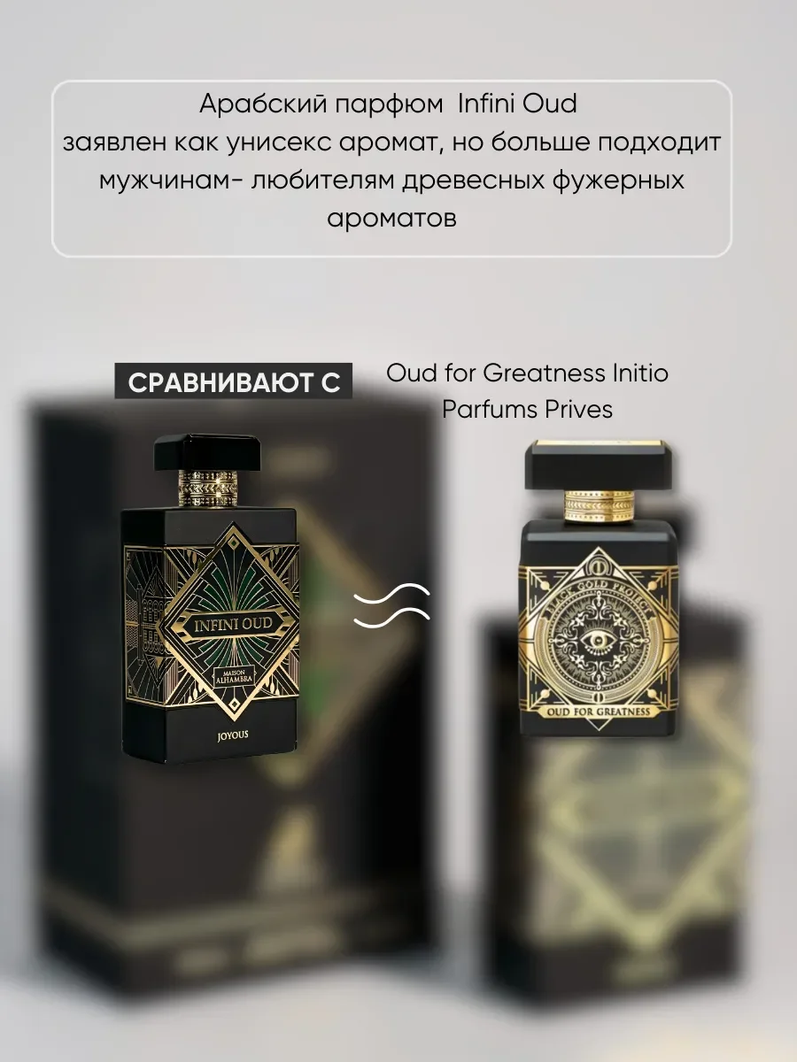 Духи арабские Infini Oud - миниатюра 3