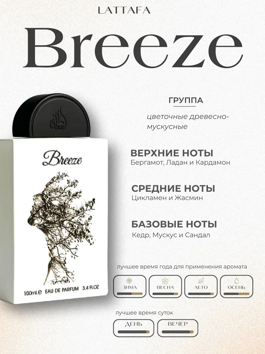 Духи арабские Breeze 100 мл - миниатюра 2