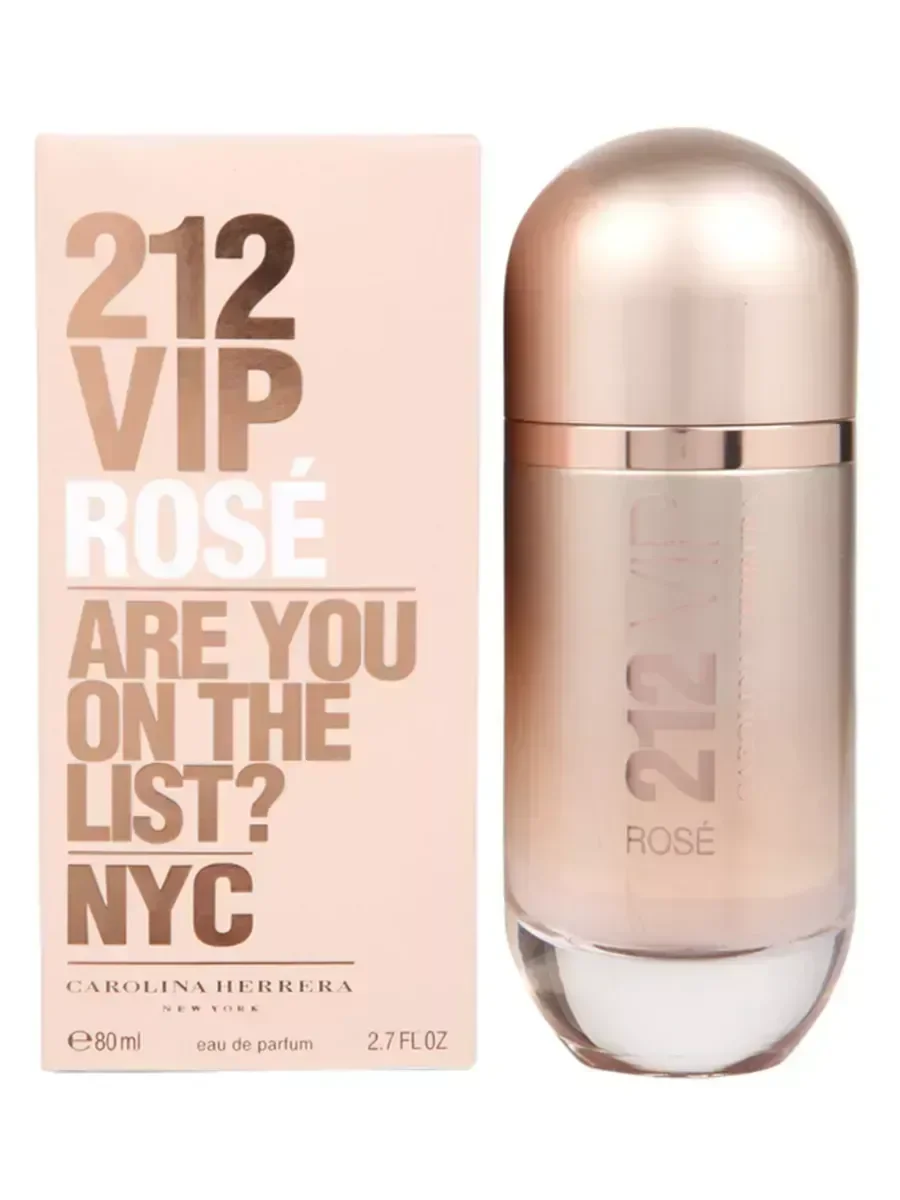 Духи женские Carolina Herrera 212 VIP Rose 80мл - миниатюра 2