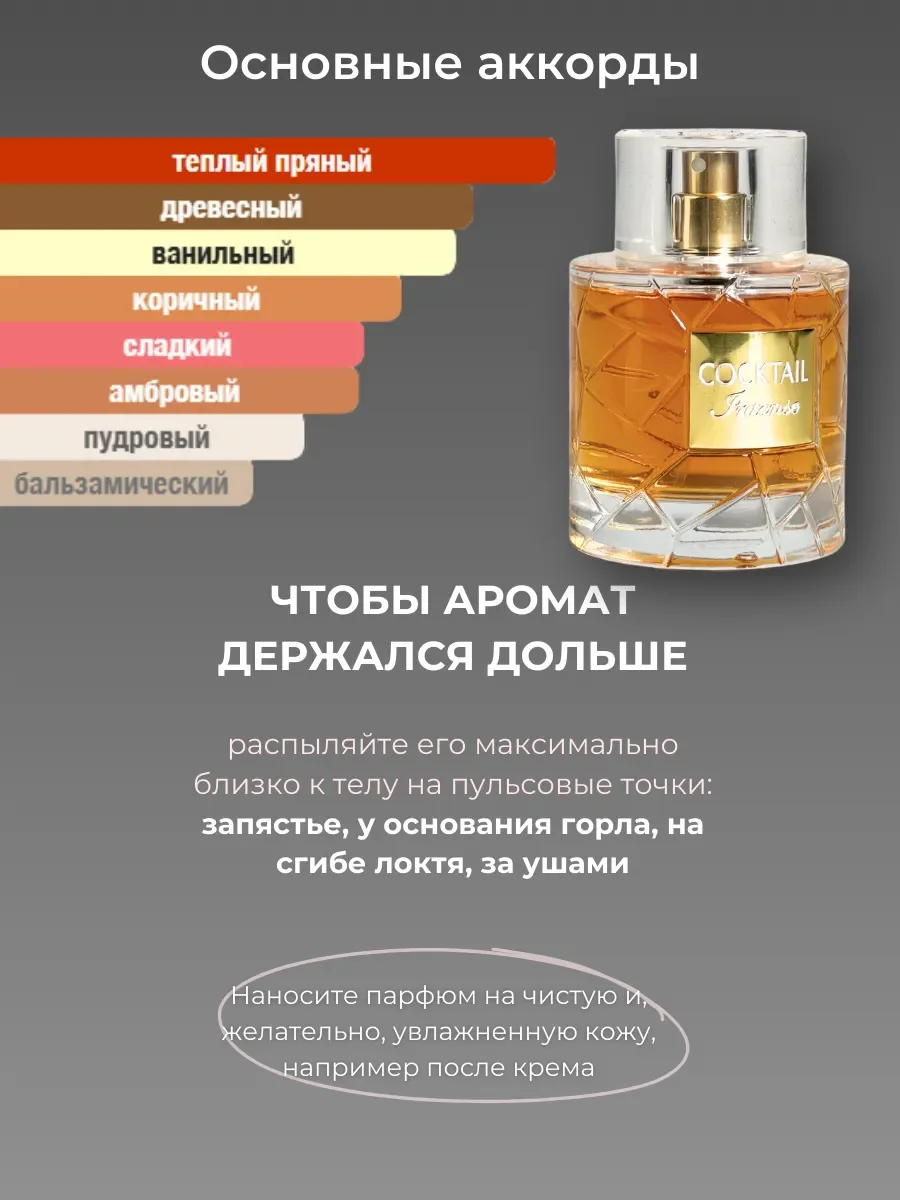 Духи арабские COCKTAIL Intense - миниатюра 5
