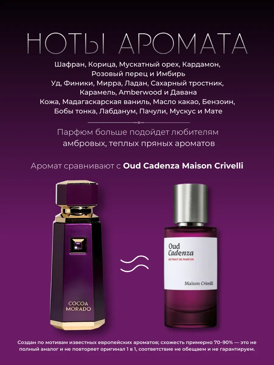 Арабские духи Cocoa Morado - миниатюра 2