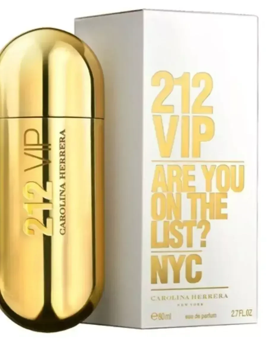 Парфюмерная вода 212 VIP 80мл Carolina Herrera - миниатюра 2