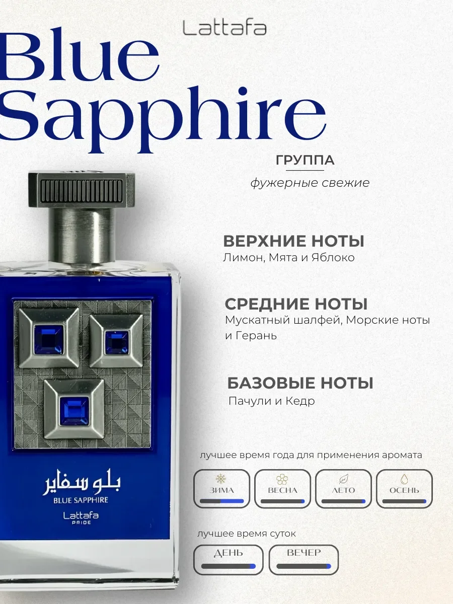Духи арабские Blue Sapphire - миниатюра 2
