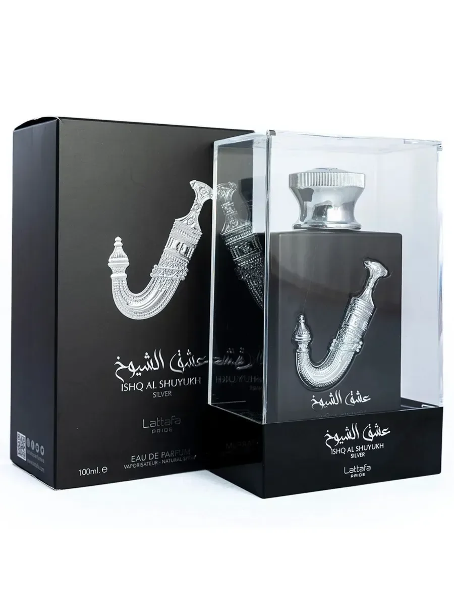 Ishq Al Shuyukh Silver Lattafa Perfumes - миниатюра 2