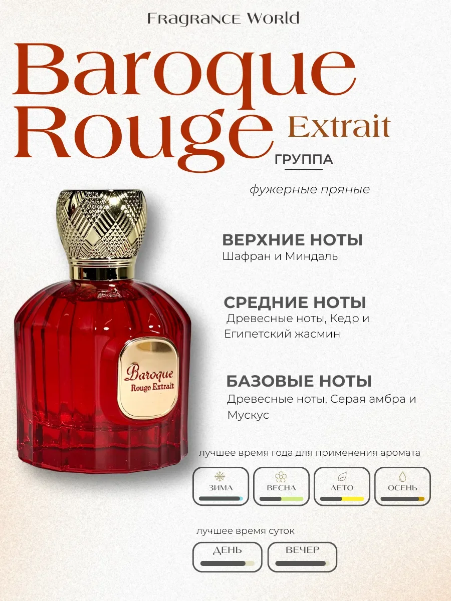 Духи арабские La Rouge Baroque Extreme - миниатюра 2