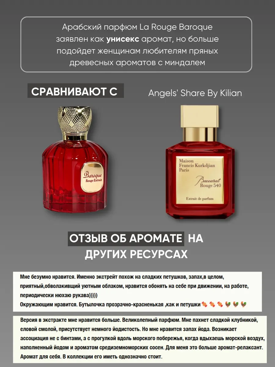 Духи арабские La Rouge Baroque Extreme - миниатюра 3