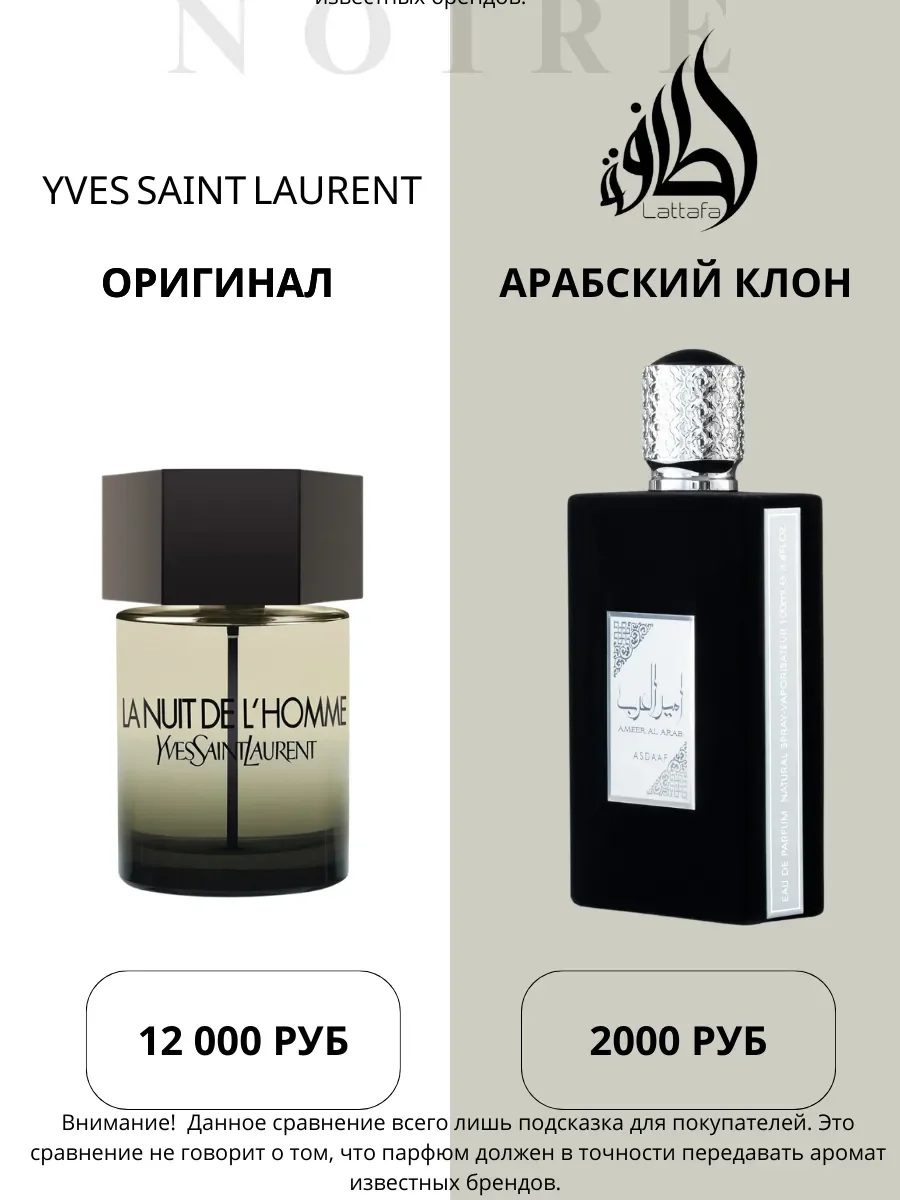 Духи мужские арабские AMEERAT AL ARAB - миниатюра 4