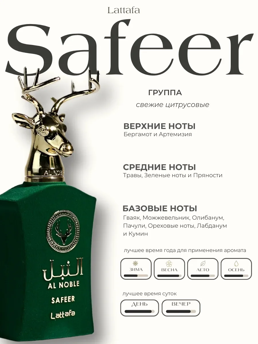 Духи арабские Al Noble Safeer - миниатюра 2