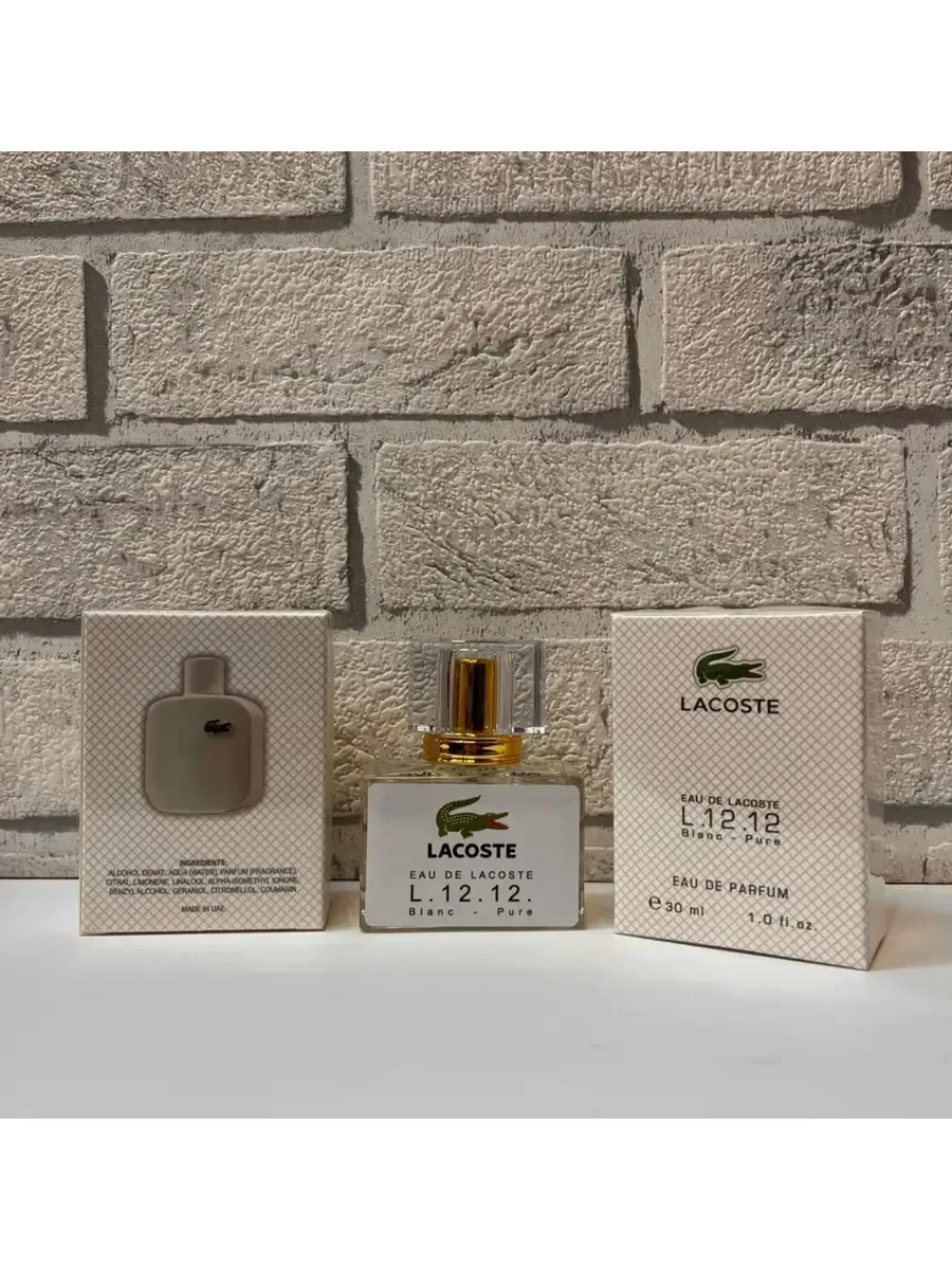 Lacoste Eau de Lacoste L.12.12 Blanc 30 мл - изображение 1