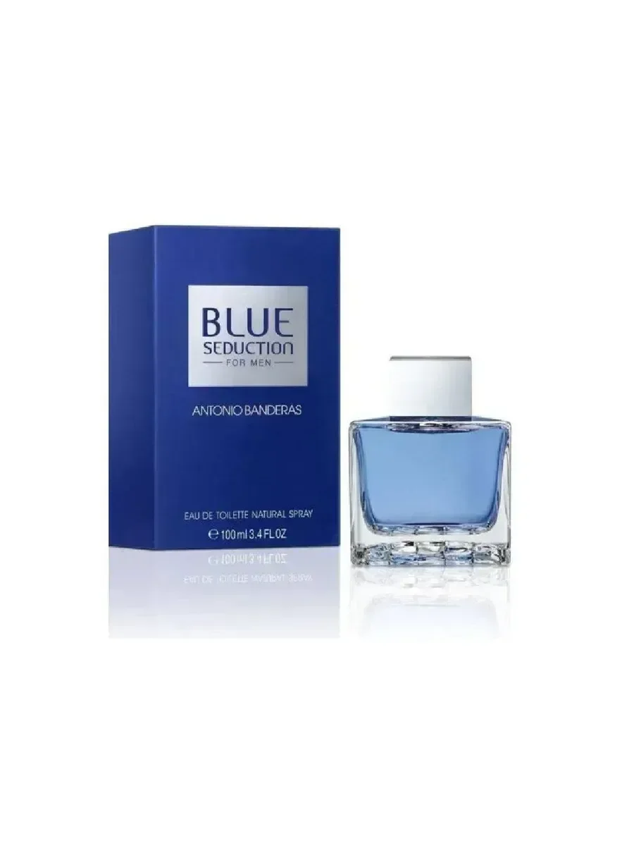 Туалетная вода Banderas Blue Seduction 100мл - миниатюра 2