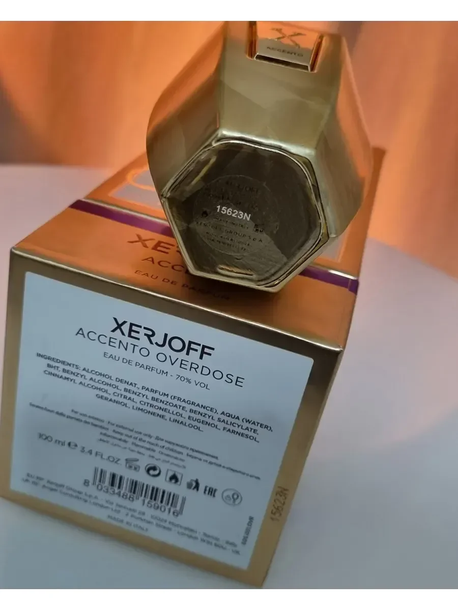 Парфюмерная вода Xerjoff Accento Overdose 100 мл - миниатюра 2