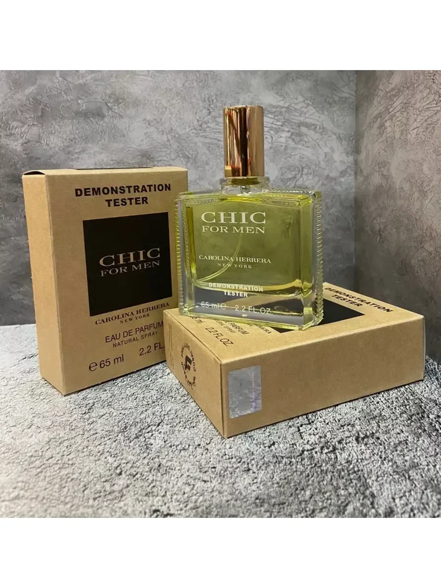 Chic fo men 65 мл духи тестер - миниатюра 2