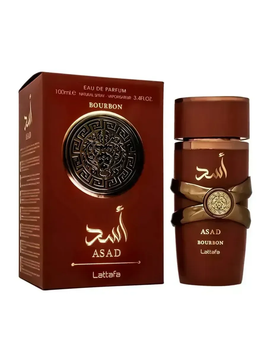 Духи арабские Asad Bourbon Lattafa 100мл - миниатюра 2