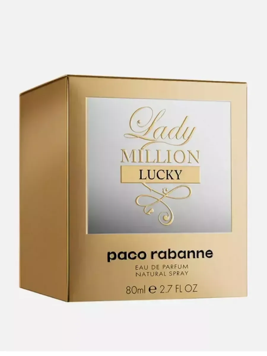 Lady Million Paco Rabanne Lucky Леди Миллион Лаки 80мл - миниатюра 2